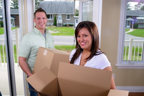 Man with van ready for a local move in Kingsbury