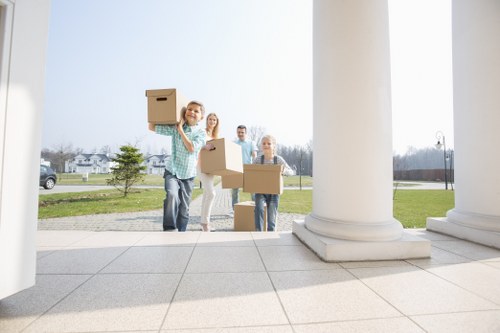 Local movers handling access and parking challenges during a Kingsbury relocation