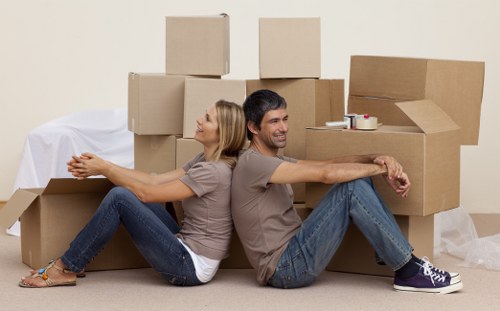 Customer booking details and service agreement for a van hire move
