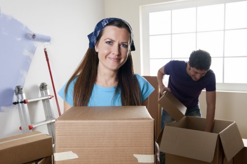 Loading furniture for a small move in Kingsbury