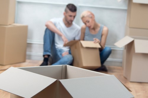 Moving van covering Kingsbury and nearby north-west London areas