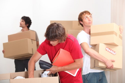 Local movers handling a residential move in Kingsbury