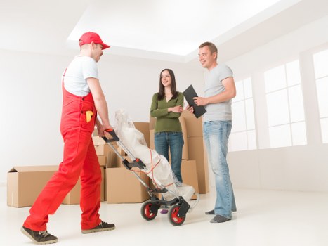 Small business and office man and van removals in Kingsbury