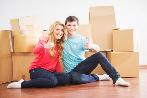 Careful packing and transport for a man and van service in Kingsbury